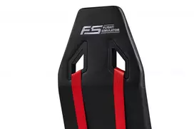 flight simuliatorius - Next Level Racing Flight Simulator NLR-S018, Juoda/Raudona (Black/Red) - 5 nuotrauka