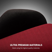 simuliatorius - Next Level Racing PRS2 Performance Reclining Sim Racing Seat, juoda/raudona (Black/Red) - 2 nuotrauka