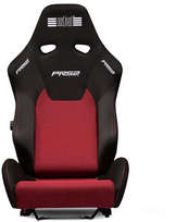 simuliatorius - Next Level Racing PRS2 Performance Reclining Sim Racing Seat, juoda/raudona (Black/Red) - 6 nuotrauka