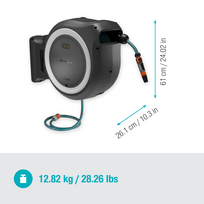 gardena laistymo - Automatinė žarnos ritė su laistymo žarna Gardena PowerRoll XXL 18647-20, 40 m - 5 nuotrauka