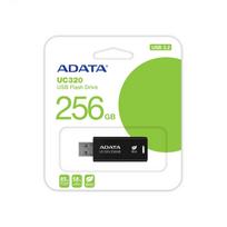 usb flash 256gb - MEMORY DRIVE FLASH USB3.2 256G/BLACK UC320-256G-RBK/BK ADATA - 3 nuotrauka