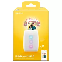 fujifilm instax - Fujifilm Instax Mini Link 3, clay white | 16832077 - 3 nuotrauka