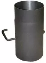 Dūmtraukis ABX, Juodas (Black), D150, L-250 mm