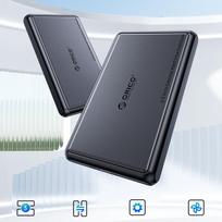 ssd disas - Orico DDL25-C3 2.5" HDD/SSD USB-C 5Gb/s Disk Drive - Juodas (Black) - 3 nuotrauka