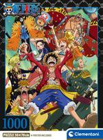 clementoni puzzle 1000 - Clementoni Compact Anime One Piece 39920, 1000 det. - 3 nuotrauka