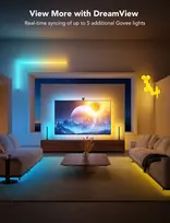 24 tv - Govee H605C Envisual TV Backlight T2 LED juostelė 75-85 colių, RGBIC, Wi-Fi/Bluetooth - 2 nuotrauka
