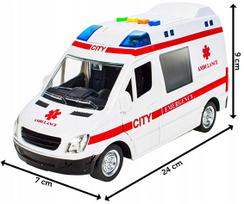 zaislina masina - Wenyi Advance Simulation Rescue 5408, balta - 2 nuotrauka