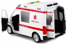 zaislina masina - Wenyi Advance Simulation Rescue 5408, balta - 5 nuotrauka