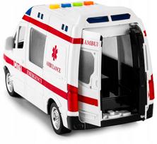 zaislina masina - Wenyi Advance Simulation Rescue 5408, balta - 6 nuotrauka