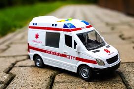 zaislina masina - Wenyi Advance Simulation Rescue 5408, balta - 9 nuotrauka