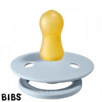 bibs ciulptukai - Čiulptukas Bibs Colour Round Pacifier 2pcs Iron/Baby Blue 0-6m - 8 nuotrauka