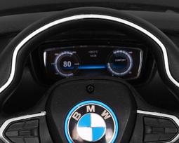 bmw masina - Vaikiškas elektromobilis BMW I8 LIFT, oranžinis (Orange) - 3 nuotrauka