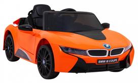 bmw masina - Vaikiškas elektromobilis BMW I8 LIFT, oranžinis (Orange) - 8 nuotrauka