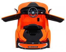 bmw masina - Vaikiškas elektromobilis BMW I8 LIFT, oranžinis (Orange) - 10 nuotrauka