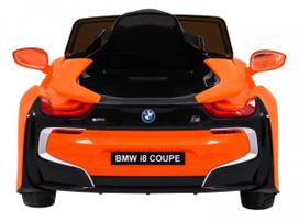 bmw masina - Vaikiškas elektromobilis BMW I8 LIFT, oranžinis (Orange) - 11 nuotrauka