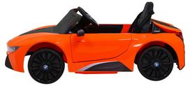 bmw masina - Vaikiškas elektromobilis BMW I8 LIFT, oranžinis (Orange) - 13 nuotrauka
