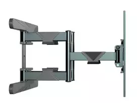 senukai televizoriai - GEMBIRD WM-80ST-01 Viso judesio televizoriaus sieninis laikiklis 40"-80", Juodas (Black) - 6 nuotrauka