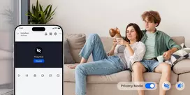 reolink kamera - Reolink Smart Wi-Fi PT Indoor Security Camera E331 PTZ 5 MP WCEP5MP05PT - 2 nuotrauka