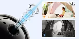 reolink kamera - Reolink Smart Wi-Fi PT Indoor Security Camera E331 PTZ 5 MP WCEP5MP05PT - 3 nuotrauka