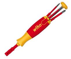 wiha atsuktuvai - Atsuktuvas Wiha W38612 + sukimo antgaliai - 4 nuotrauka