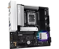 juoda plokst - ASRock B860M Pro RS WiFi mATX DDR5 Juodas (Black) - 6 nuotrauka