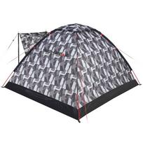 tipi palapine - Trivietė palapinė High Peak Beaver 3, balta sp./juoda sp./pilka sp., 200 cm x 180 cm x 120 cm - 4 nuotrauka