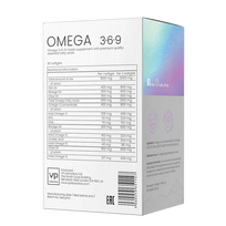 omega 3 - Vitaminai VP Laboratory Omega 3-6-9, 0.06 kg - 2 nuotrauka