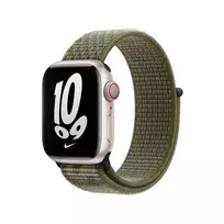 nikia a - Dirželis Apple Watch 41mm, Nike Sport Loop, Sequoia - 2 nuotrauka
