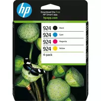 hp 924 - HP 924 CMYK Original Ink Cartridge 4Pack | 6C3Z1NE - 7 nuotrauka