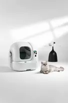 purobot - PETKIT Automatinis kačių tualetas Purobot Max Pro 2, Baltas (White) - 4 nuotrauka