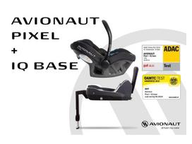 bazie - Automobilinės kėdutės Avionaut Pixel, Aerofix, Aerofix RWF IQ isofix bazė - 2 nuotrauka