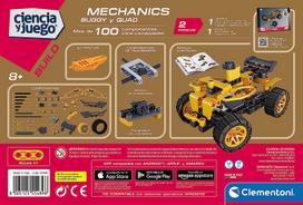 clementoni mechanics - Clementoni BUGGY AND QUAD 75077BL, plastikas - 2 nuotrauka