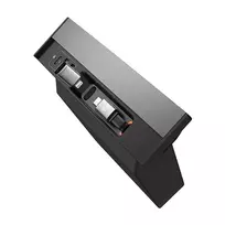 tesla stoteles - Baseus T-Space HUB for Tesla Juodas (Black) - 4 nuotrauka