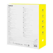 tesla stoteles - Baseus T-Space HUB for Tesla Juodas (Black) - 8 nuotrauka
