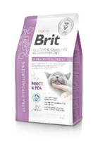 hypoallergenic sausas maistas katems - Brit GF Veterinary Diets Cat Ultra-Hypoallergenic 2 kg - 2 nuotrauka