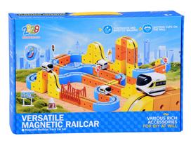 magnetine trasa - Jokomisiada Magnetic Modular Car Track ZA6147 - 2 nuotrauka