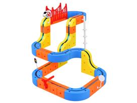 magnetine trasa - Jokomisiada Magnetic Modular Car Track ZA6147 - 8 nuotrauka