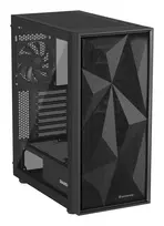 tower pc - Kompiuterio korpusas Genesis Diaxid 605F, juoda - 3 nuotrauka