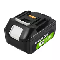 green cells - Green Cell BL1850, 18V, 5Ah, Li-ion, skirtas Makita LXT - 6 nuotrauka