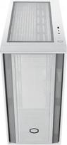 baltas korpusas - Cooler Master Korpusas CoolerMaster MasterBox 600 Lite Balta Kompiuterio Korpuso Bokštas - 4 nuotrauka