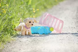 suns transportavimo - Zapf BABY BORN Interaktyvus šuniukas Lucky su transportavimo dėžute - 2 nuotrauka