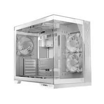 white case computer - Modecom Volcano Panorama APEX ARGB 7F MIDI Baltas (White) - 4 nuotrauka