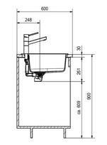franke ronda - Franke Ronda, ROG 610-41, užkemšamas ventilis, rusvai gelsvas - 3 nuotrauka