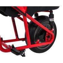 elektrinio transporto - Elektrinis motociklas SUPERMOTO, Red - 8 nuotrauka