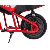 elektrinio transporto - Elektrinis motociklas SUPERMOTO, Red - 9 nuotrauka