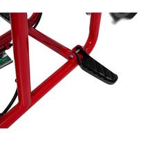 elektrinio transporto - Elektrinis motociklas SUPERMOTO, Red - 12 nuotrauka