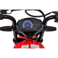 elektrinio transporto - Elektrinis motociklas SUPERMOTO, Red - 16 nuotrauka