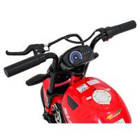 elektrinio transporto - Elektrinis motociklas SUPERMOTO, Red - 18 nuotrauka
