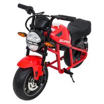 elektrinio transporto - Elektrinis motociklas SUPERMOTO, Red - 19 nuotrauka
