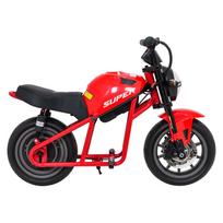 elektrinio transporto - Elektrinis motociklas SUPERMOTO, Red - 21 nuotrauka